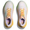 HOKA One One Mach 6 Fashion Comfortable Breathable Low Top Running Shoes Women Running Shoes White Orange 1147810-FTST