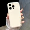 Матовый жидкий силиконовый чехол для телефона в форме мыла для iPhone 16 15 14 Plus 13 12 Pro Max 11, простой противоударный чехол