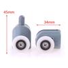 4Pairs Fastener Hardware Shower Door Roller 23mm 25mm Sliding Door Pulley Durable Runner Wheels