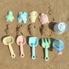 11pcs Beach Sand Toy Set With Big Mesh Bag & Sand Mold and Shovels Set Youngsters Splash Toys Outdoor Pool Play Holiday Gift