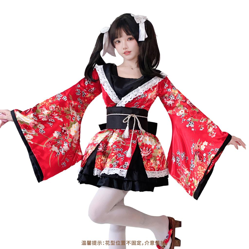 Japanese Pure Land dance costume cosplay Wear Lolita-style dance costumes and maid outfits for anime events cos Performance