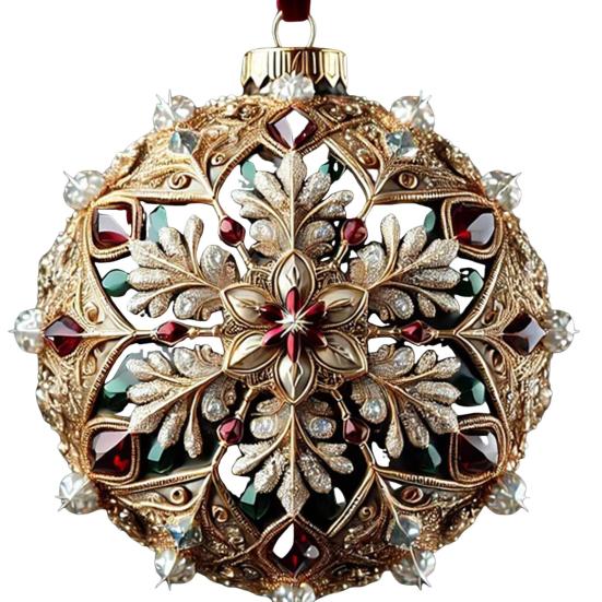 3D Сказочная планета Рождественский орнамент Снежные шары Рождественская елка Снежинка Олень