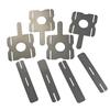 2/5 Sets For Makita Nickel Plated Steel Strap Strip Sheets Spot Welding Nickel Plate Battery Plating Nickle Sheet