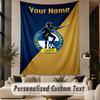 Custom Text Tapestry Bristol Rovers Print Wall Tapestry Indoor Living Room Wall Decor