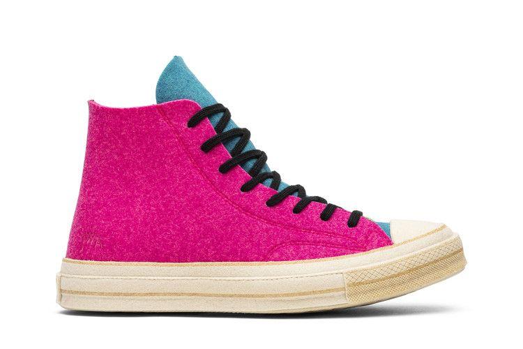 Converse Chuck Taylor All Star 70 Hi JW Anderson Felt Fuchsia Purple