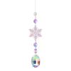 New Christmas Tree Decorations Crystal Christmas Decorations Hanging Acrylic Snowflakes and Icicles Christmas Tree Hangings
