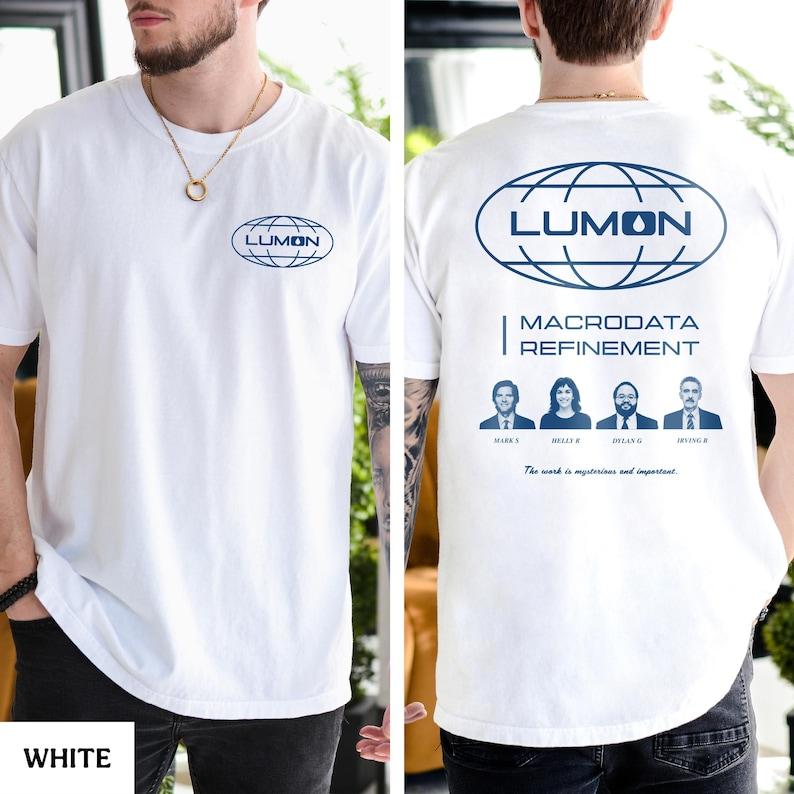 Унисекс Футболка Lumon Сериал Разделение Макроданные Уточнение Разделение Lumon Графические Футболки Мужские Женские Хлопковая Футболка Летняя Рубашка