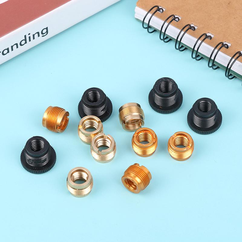 4 шт. винты для зажима микрофона, адаптер для резьбы, конвертер, гайка-адаптер