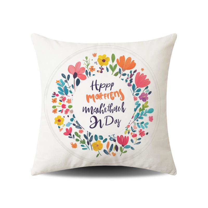 Mother's Day Holiday Atmosphere Cushion for Home and Office Decor