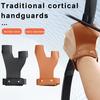 Archery Shoot Glove Faux Leather Hand Guard Youth Adult Finger Protector Outdoor Bow Arrow Hand Protection