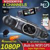 4-канальный GPS-видеорегистратор для автомобилей 4*1080P WIFI 360-градусный видеорегистратор камера заднего вида автомобильный видеорегистратор 24H комплект оборудования для автомобилей Assecories