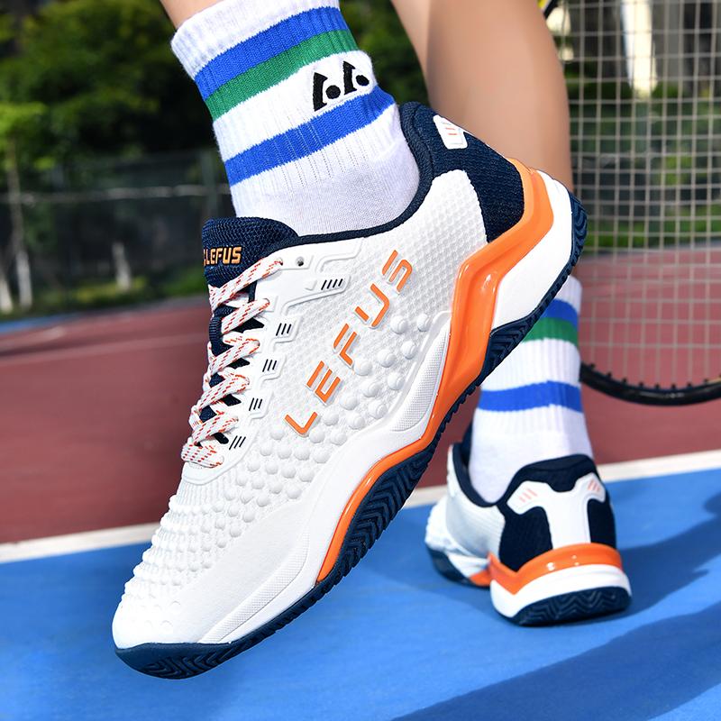 LEFUS Unisex Athletic Shoes Lightweight Badminton Shoes Table Tennis Shoes Golf and Tennis Shoes Women Shoes