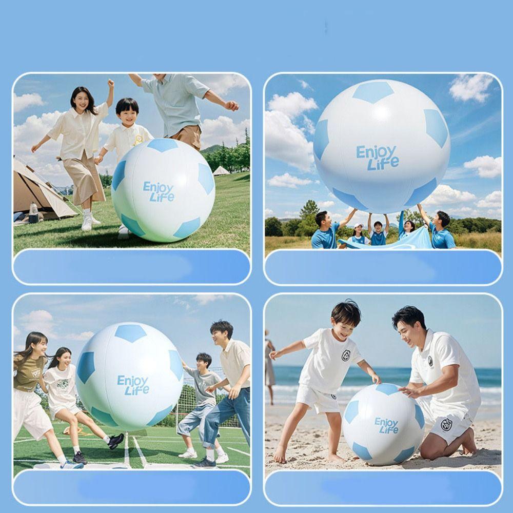 Sensory Integration Inflatable Soccer Ball Training Giant Inflatable Balloon  Children