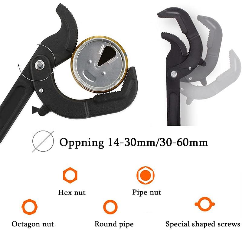 Промышленный регулируемый многофункциональный самоблокирующийся трубный ключ, универсальный трубный ключ, быстроразъемный трубный ключ с электроприводом