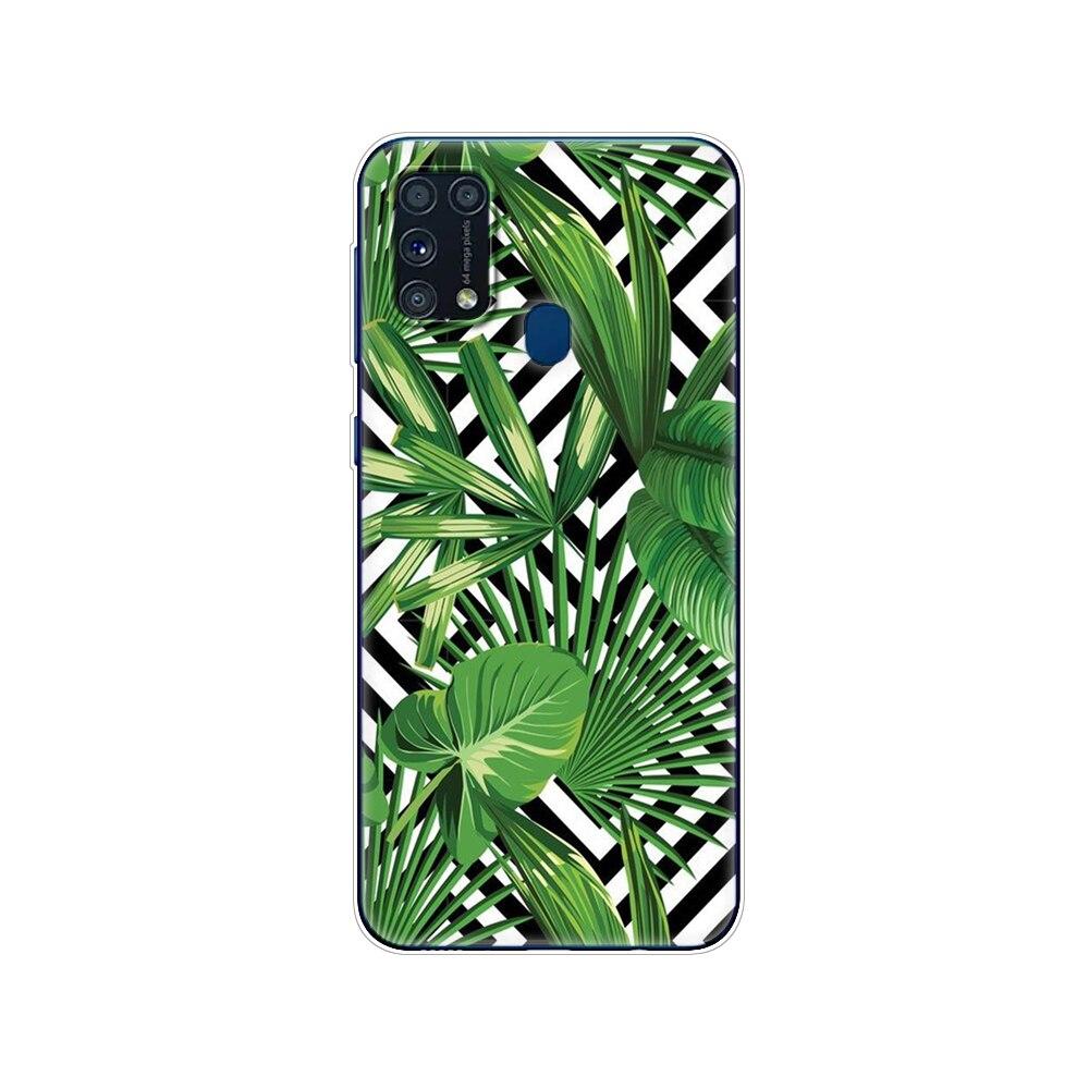 For Samsung M31 Case 6.4" Silicon Soft Tpu Cover For Samsung Galaxy M31 M 31 SM-M315FZBVSER M315 Phone Back Protective Shell