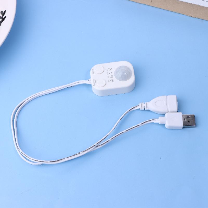 1/2 шт. DC 5V-24V USB PIR Детектор движения человека Переключатель Инфракрасный датчик движения Таймер для светодиодных лент