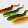 10 шт., мягкие приманки, яркие цвета, гибкие, сильная плавучесть, устойчивые к укусу, плавающие приманки с имитацией червя, рыболовные аксессуары