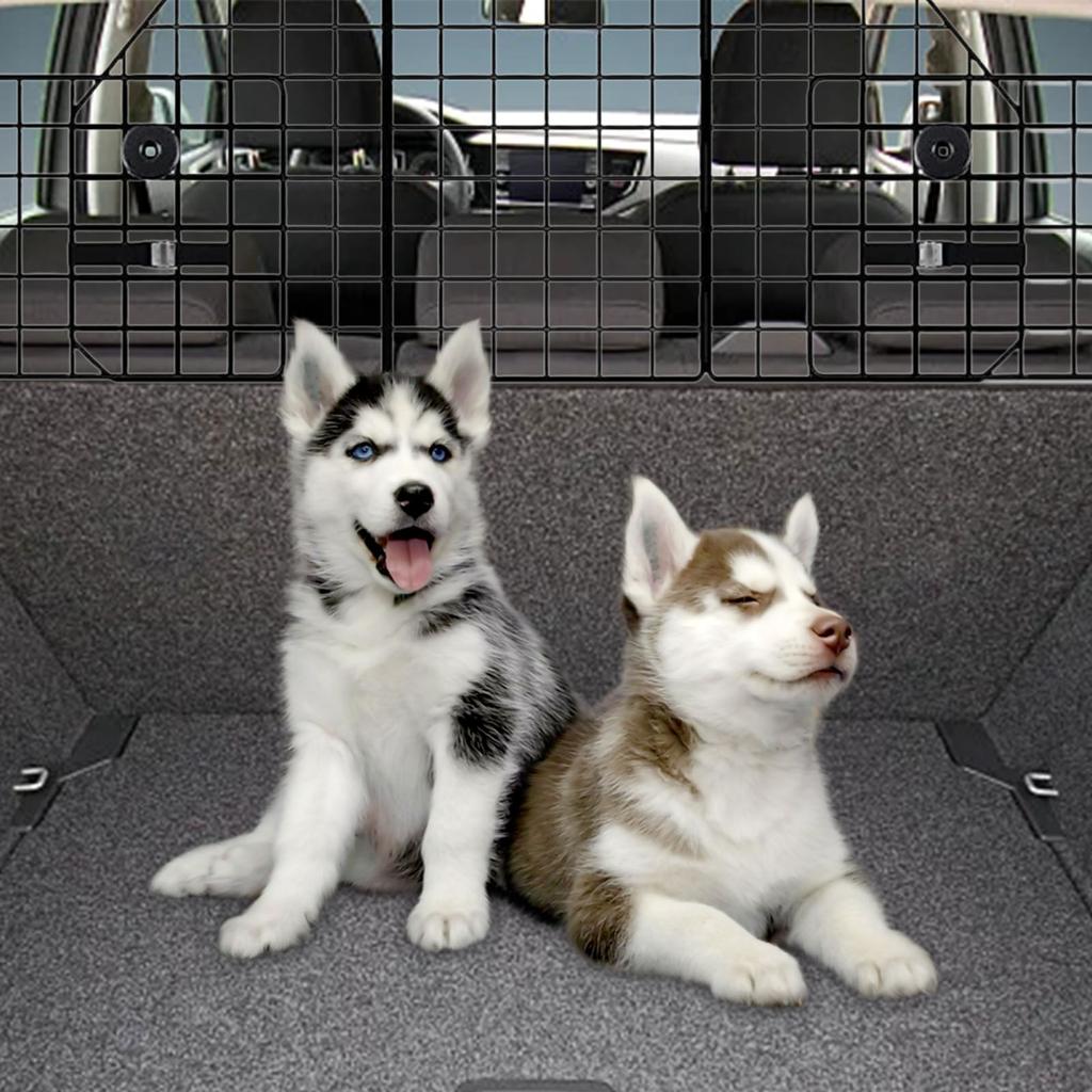 Dog Car Barrier Pet Supplies Easy To Install Vehicle Gate Travel Accessories Trunk Mesh Net Screen Barrier Pet Divider Gate