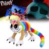 Игровое время Глава Поппи 4 Радужный длиннохвостый кот Плюшевая игрушка Мягкая кукла-подарок