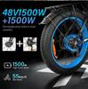 Электровелосипед BLJ DP-2603 3000 Вт Двойной мотор 52 В 32 Ач Аккумулятор, Передняя и задняя амортизация, 26-дюймовые зимние покрышки, Электровелосипед для взрослых.