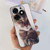 Чехол для Tecno Spark Go 2024 Популярный Цветок Астронавт Capa Силиконовый Мягкий Чехол для Tecno SparkGo 2024 BG6 Ударопрочный Корпус Телефона