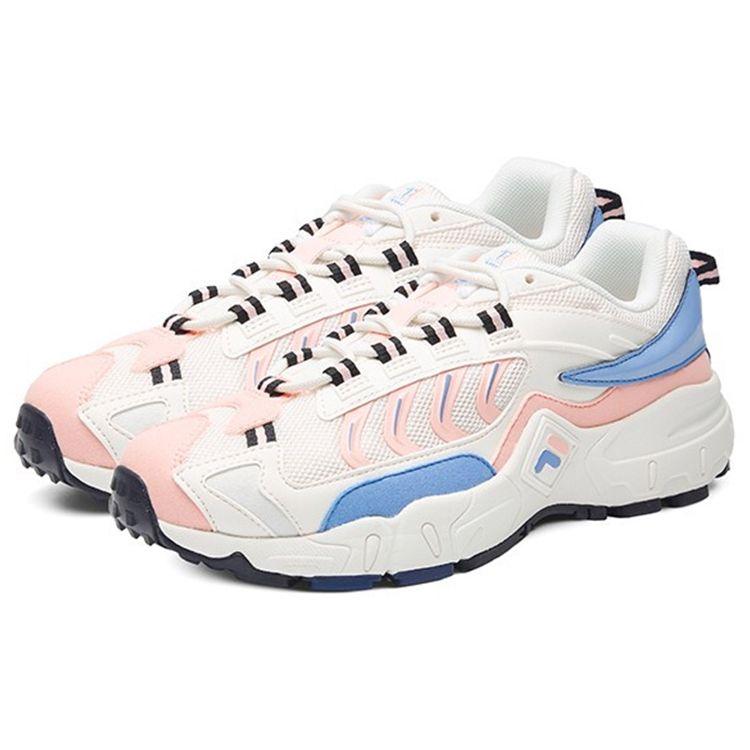 Fila Кеды женские Predator 1 низкие спортивные повседневные кроссовки Белые Синие Розовые F12W031110FSV
