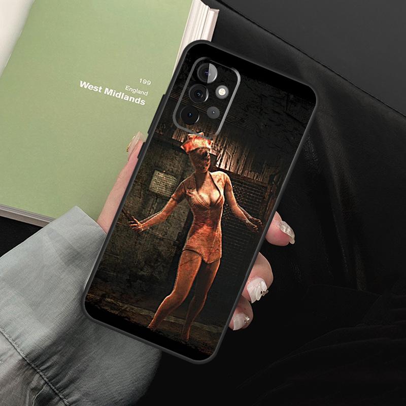 Чехол 'Медсестра из Silent Hill' для Samsung Galaxy A55 A35 A53 A33 A13 A15 A36 A56 A26 A16 A22 A32 A52 A54 A34 A05 A06
