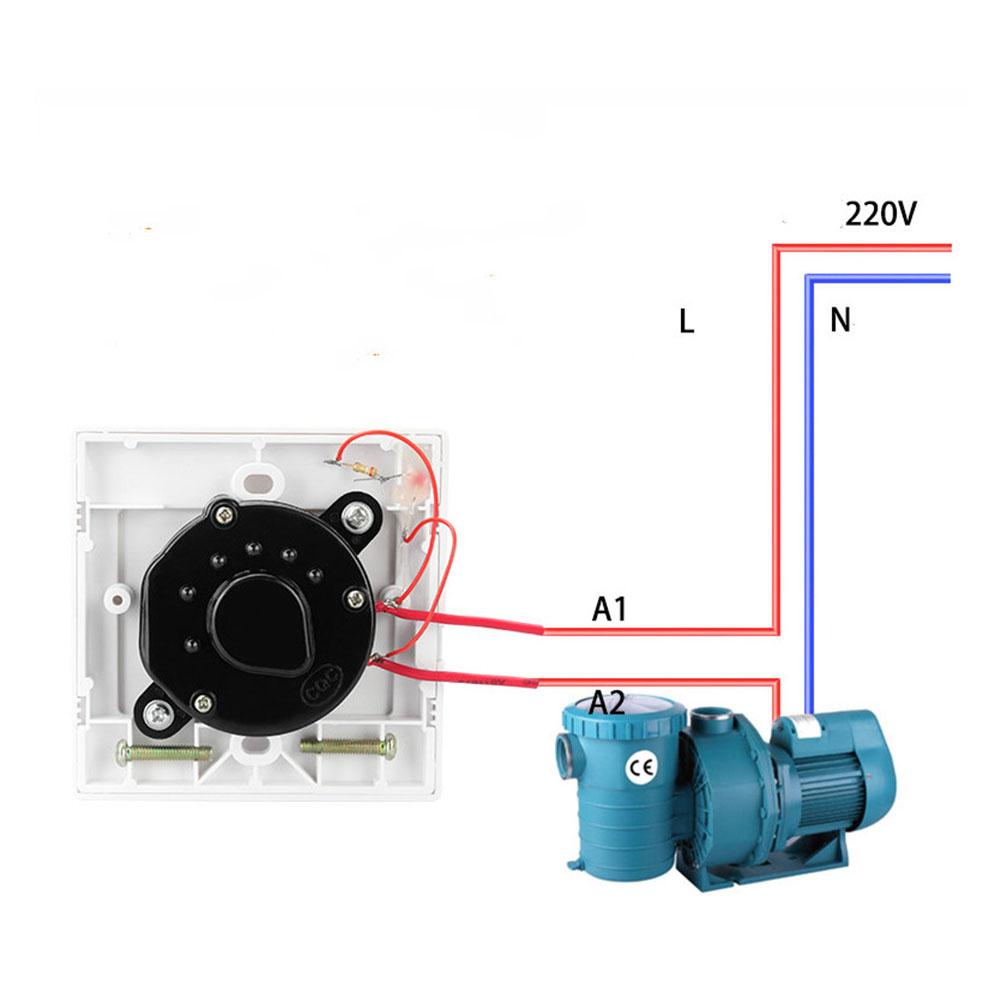 Digital Timer Control Switch Socket Countdown Timer Switch AC250V 15A Electronic Mechanical Countdown Controller