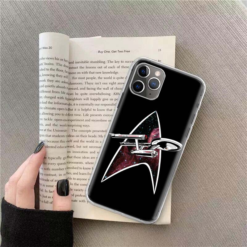 Star MovieT-Trek Phone Case For Apple Iphone 12 13 Mini 14 15 Pro 17 Pro Max Air 11 16E 16 Plus Shell Cover Clear TPU