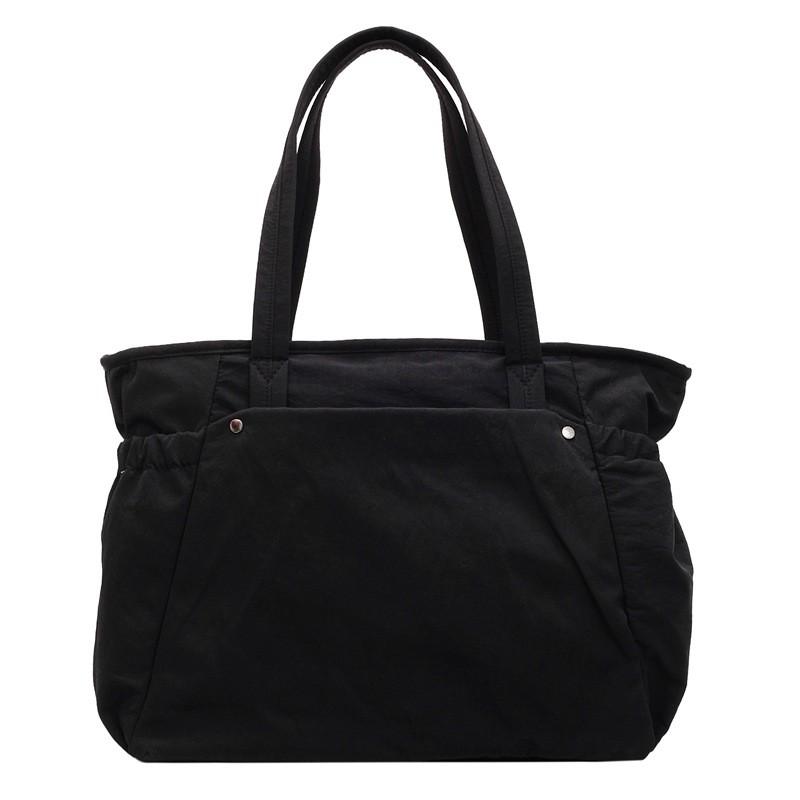 Minimalist Canvas Tote Bag For Women With Large Capacity And Inner Pockets For Daily Use