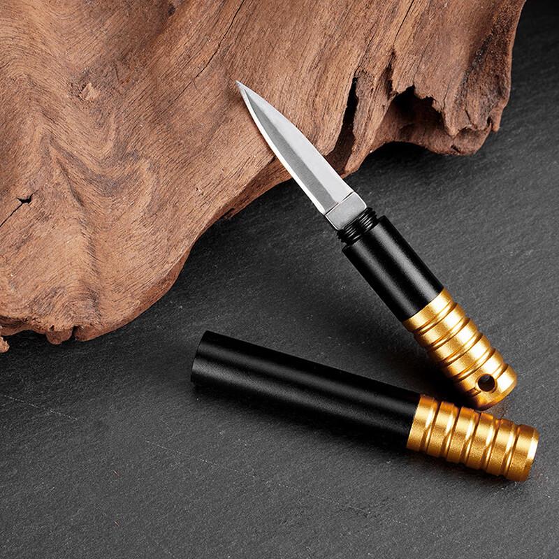 Púliàn KA-97 Золотое Кольцо Прут Мини-Нож Брелок Ожерелье (2-Pack)