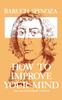Книга How To Improve Your Mind