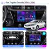 Android Carplay автомобильное радио для Toyota Corolla 2014-2016 мультимедийный проигрыватель головное устройство стерео GPS навигация BT WIFI 4+64 ГБ