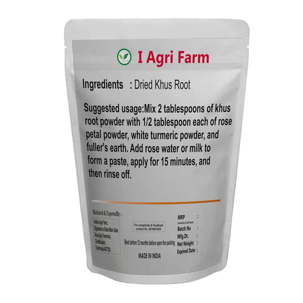 Порошок корня ветивера Iagrifarm - 450 г/Корень ветивера/Кас Рамачам/Порошок кхус-кхус