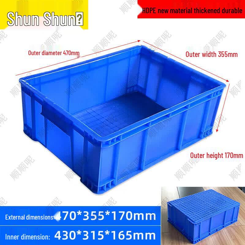 Durable Plastic Storage and Turnover Bins