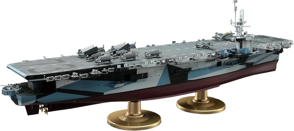 Hasegawa US Navy Escort Carrier Gambier Bay Plastic Model Kit Z27 1/350 CVE-73