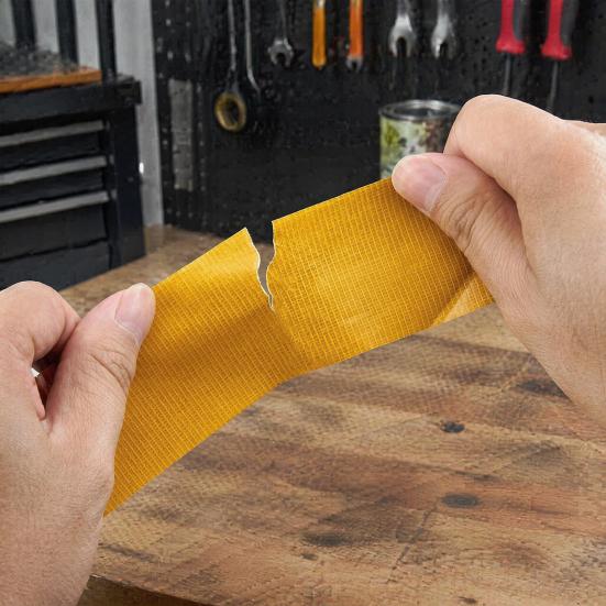 Professional Grade Tape Heavy-Duty Double Sided Tape, Waterproof Strong Adhesive Double-Sided with Mesh, Clear Mounting Super Sticky for Walls,