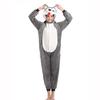 Husky Dog Pajamas Full Body Clothes Anime Onesie For Adults Women Sleepwear Halloween Cosplay Costume One-Piece Homewear Kigurumi