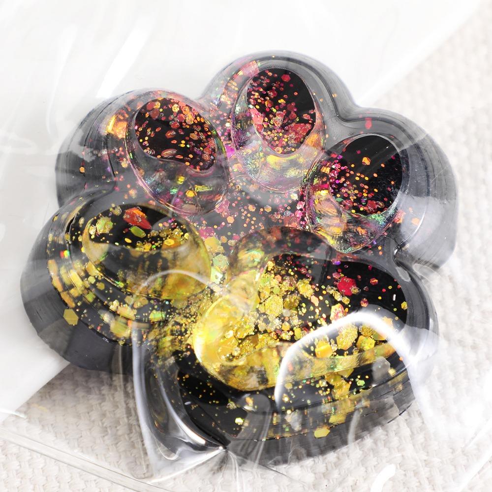 Мнущая лапка кошки Игрушка-антистресс Блингблинг Медленно восстанавливающаяся лапка кошки Игрушка для сжимания лапки кошки Дети