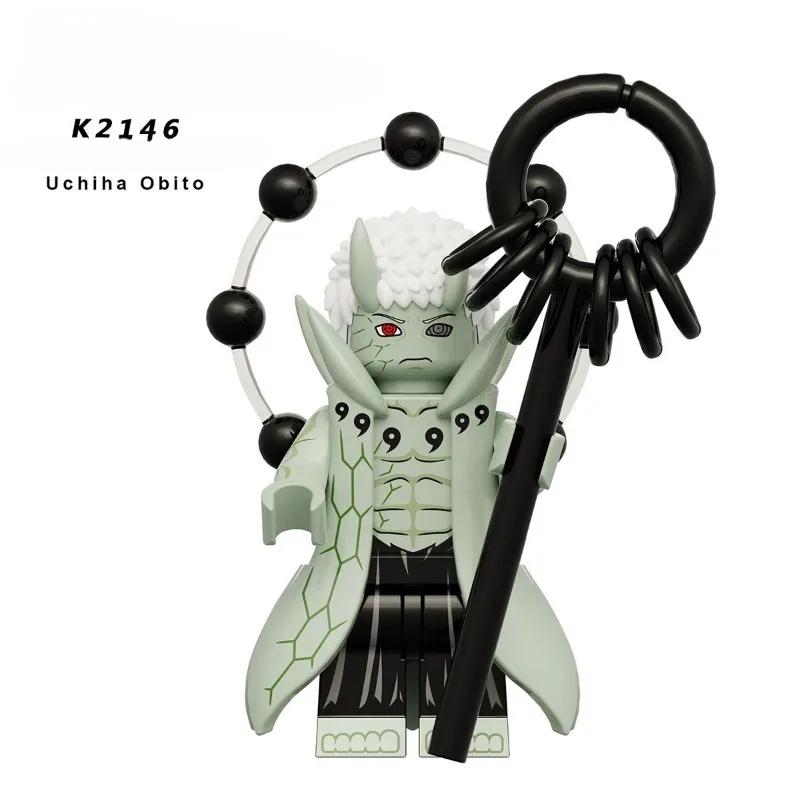 KDL819 Наруто строительные блоки аниме мини-игрушки фигурки собрать рождественский подарок для детей WM6112 Kaguya K2150 K2146 K2144