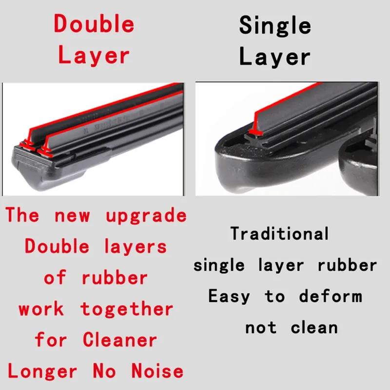 For BMW 5 Series F10 F11 F07 2010~2016 Front Winter Wiper Blades Cutter Cleaning Windows Windshield Windscreen Car Accessories