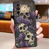 Skull Head Flower Art Phone Case For Motorola Edge 50 40 Pro 60 50 40 30 Ultra Neo Fusion Moto G Play G Stylus G Power G 2025
