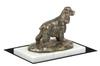 Cocker Spaniel Angielski - Statuetka Psa, Figurka Na Białym Marmurze, Trofeum Na Wystawę Psów Marki Art-Dog