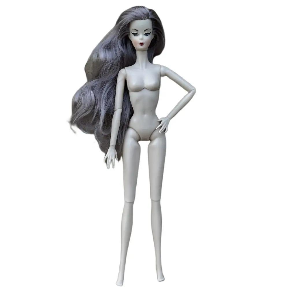 1/6 Куклы Супермодели Фигурки Подвижные Суставы Цельная Кукла 30см ST Винтажный Молд Лица Запасное Тело Для Голов Кукол FR/IT