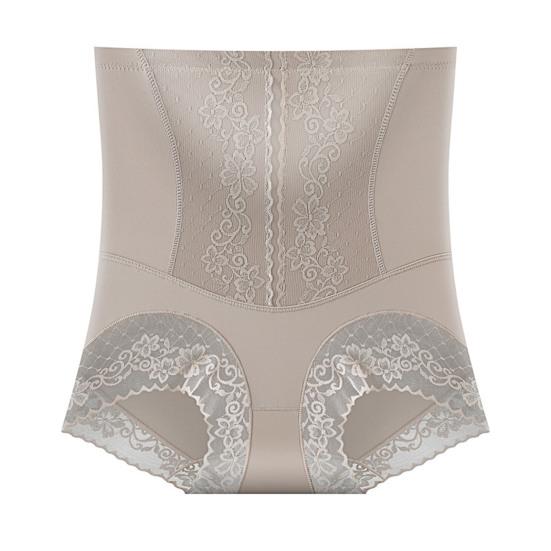Женские трусы с высокой талией, кружевные, с вышивкой, с цветочным узором, поддерживающие живот, приподнимающие ягодицы, тонкие, мягкие, антисептические, отличные