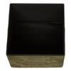 Pouf coffre pliable capitonne "Lysandre" Atmosphera - Kaki -