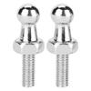 2PCS Silver Ball Head Screw 10mm Gas Spring Connector Fitting  Universal For All Car Gas Struts