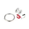Silver Red Steel Wires Trailer Hook Metal Tow Hook Accessories  Simulation Climbing Car