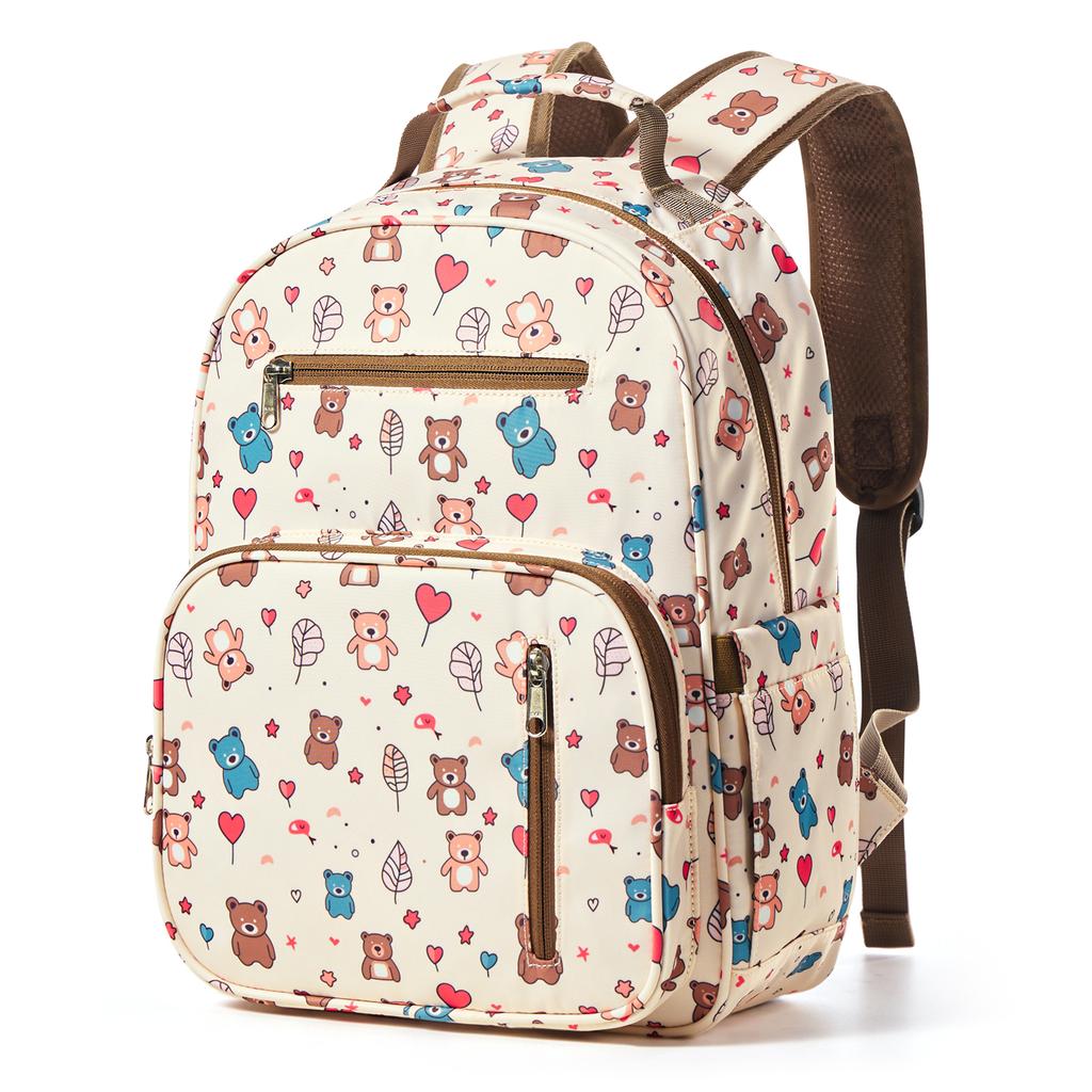 Милый детский рюкзак для мальчиков и девочек дошкольного возраста, повседневная многофункциональная сумка с забавными принтами для начальной школы