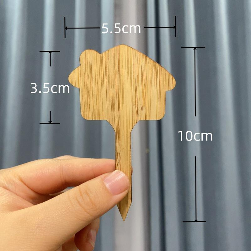 Bamboo Gardening Plant Labels & Succulent Flower Stakes